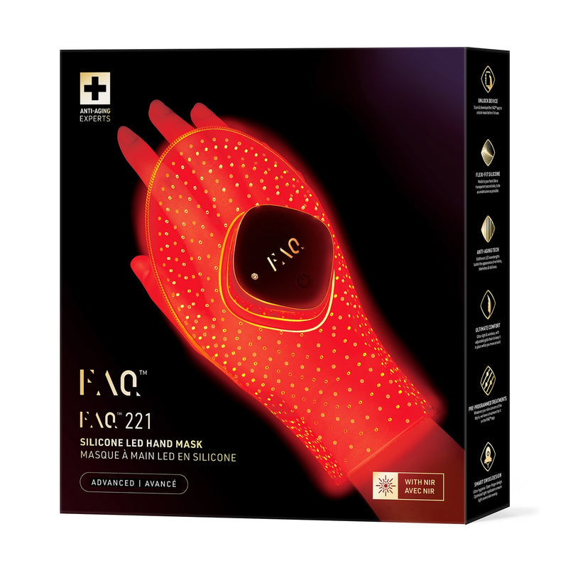 Masque À Main LED Anti-Âge FAQ™ 221 - 7 couleurs + NIR