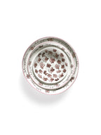 Midnight Flowers - Lot De 2 Bols Bas - L - Porcelaine Bone China - Foncé Viola