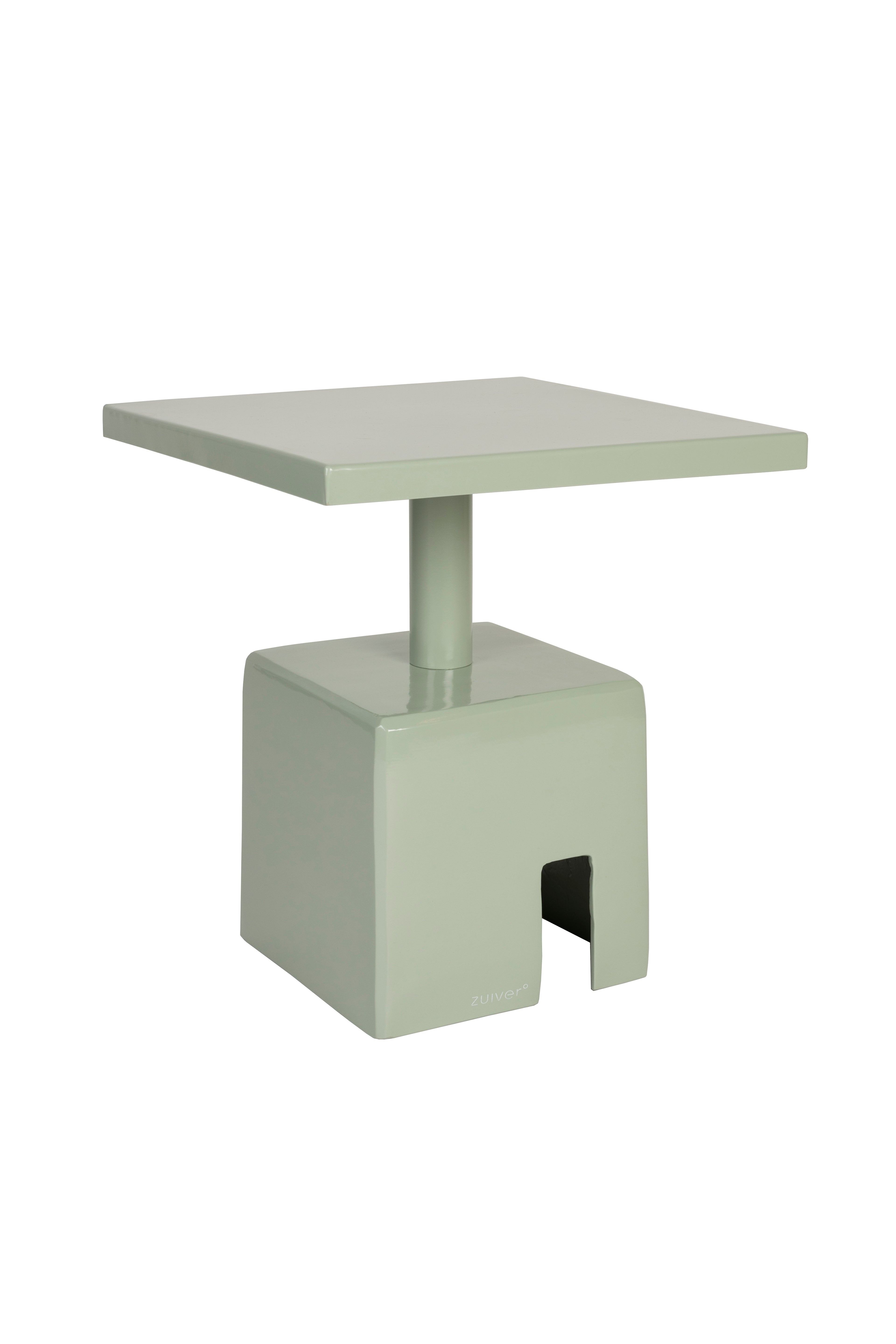 Chubby - Side Table - Iron - Stone Green