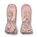Monta Mittens - Rose Dust Flowers - Child
