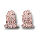 Muffu Baby Puffer Mittens - Rose Powder Flowers - Baby