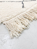 Alfombra bereber marroquí Beni Ouarain 2,48 × 1,40 m