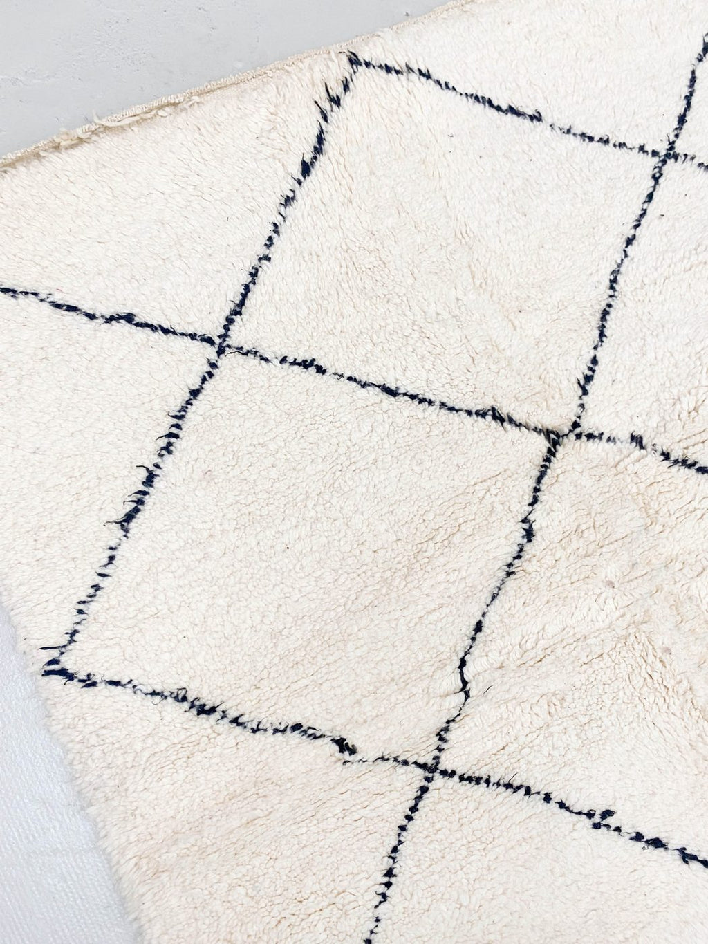 Alfombra bereber marroquí Beni Ouarain 2,48 × 1,40 m