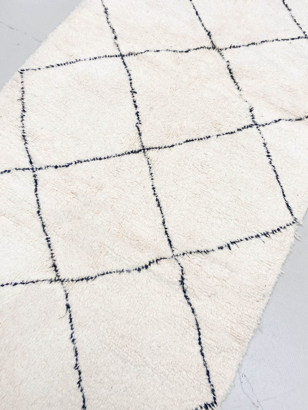 Alfombra bereber marroquí Beni Ouarain 2,48 × 1,40 m