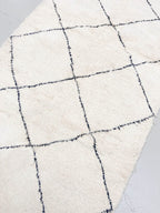 Alfombra bereber marroquí Beni Ouarain 2,48 × 1,40 m