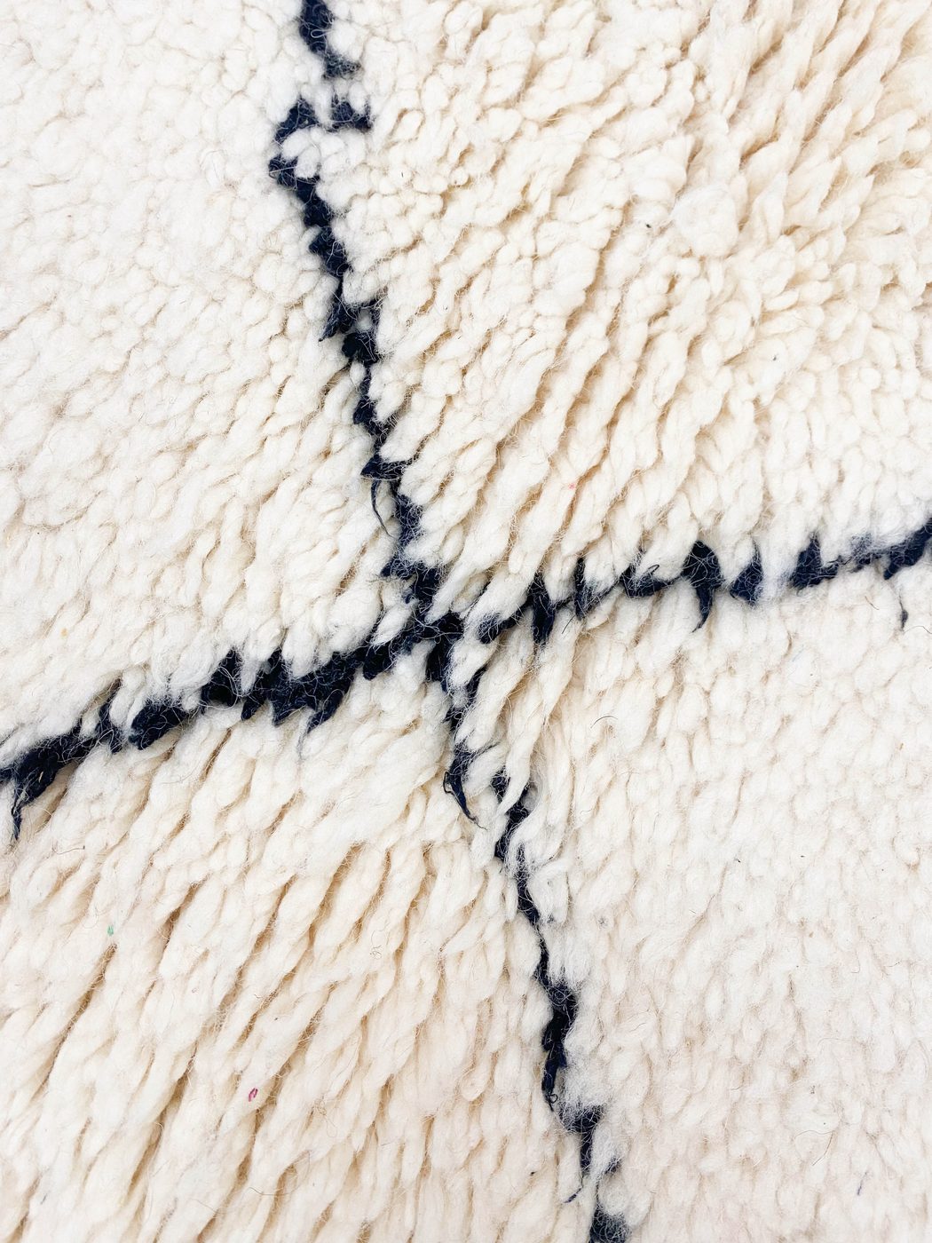 Alfombra bereber marroquí Beni Ouarain 2,48 × 1,40 m