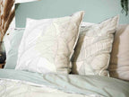 Pampelune - Parures de Lit Housse de Couette 3pcs - 100% Lin et Coton Lave 57fils - Lin/Coton - Imprimé