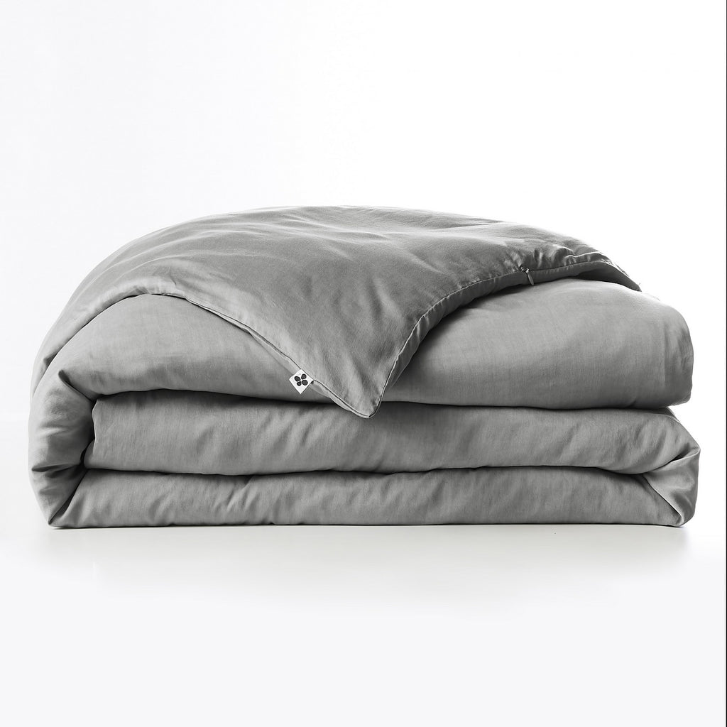 Lysandre - Housse De Couette - Lyocell Uni - Granit