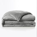 Housse De Couette - Lyocell Uni - Lysandre - Granit