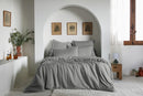 Housse De Couette - Lyocell Uni - Lysandre - Granit