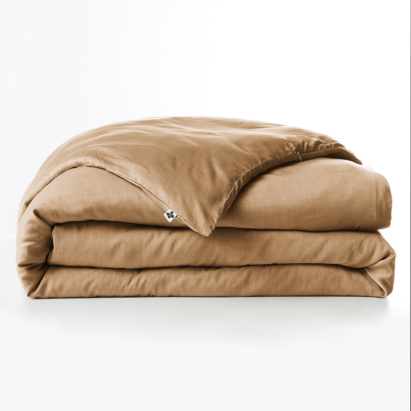 Lysandre - Housse De Couette - Lyocell Uni - Camel
