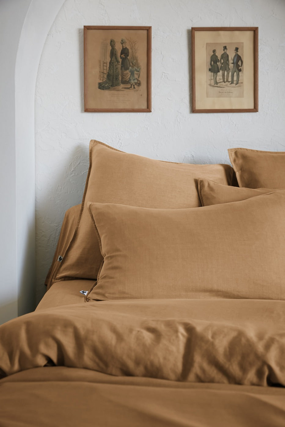 Lysandre - Housse De Couette - Lyocell Uni - Camel