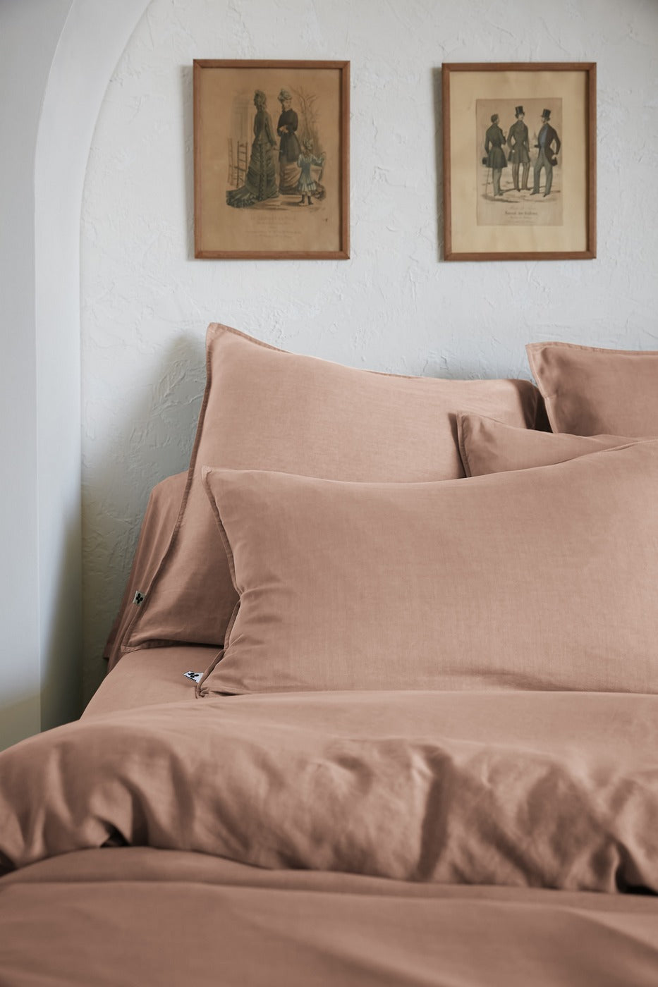Lysandre - Housse De Couette - Lyocell Uni - Blush