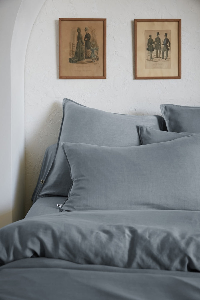 Housse De Couette - Lyocell Uni - Lysandre - Stone