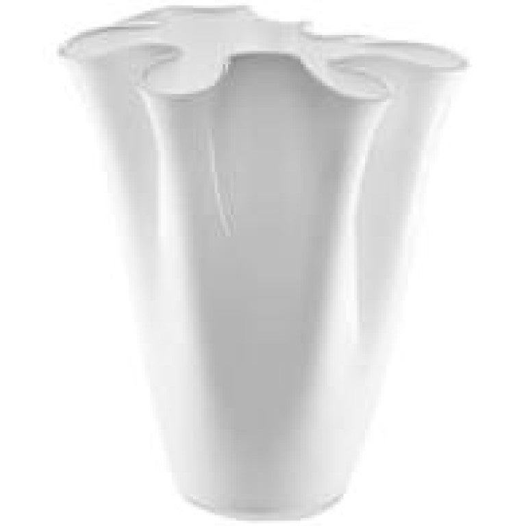 Wave - Vase - H30 Cm - Blanc
