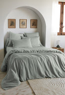 Housse De Couette - Lyocell Uni - Lysandre - Lichen