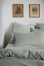 Lysandre - Housse De Couette - Lyocell Uni - Lichen