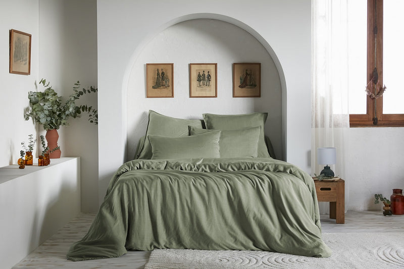 Housse De Couette - Lyocell Uni - Lysandre - Thym