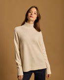 Pull Celeste 100% Cachemire - Ecru - Femme