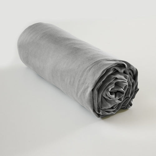 Drap Housse - Lyocell Uni - Lysandre - Granit