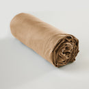 Drap Housse - Lyocell Uni - Lysandre - Camel