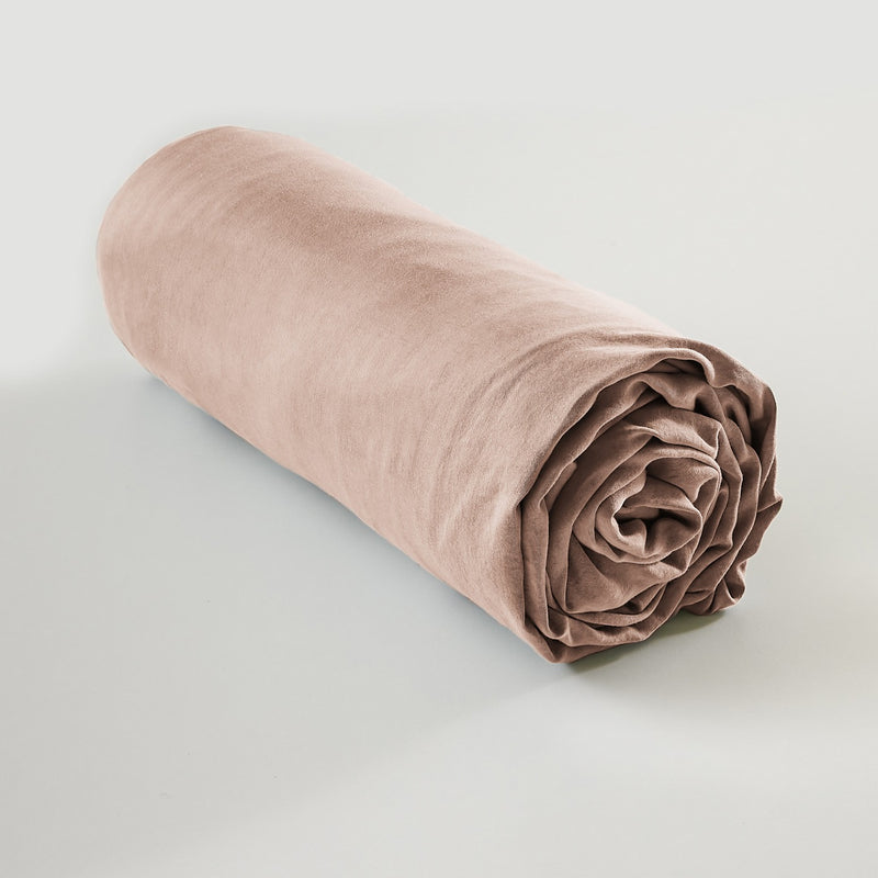 Drap Housse - Lyocell Uni - Lysandre - Blush