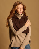 Iris 100% Cashmere Sweater - Beige - Women