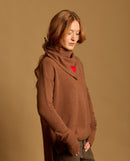 Pull Iris 100% Cachemire - Café - Femme