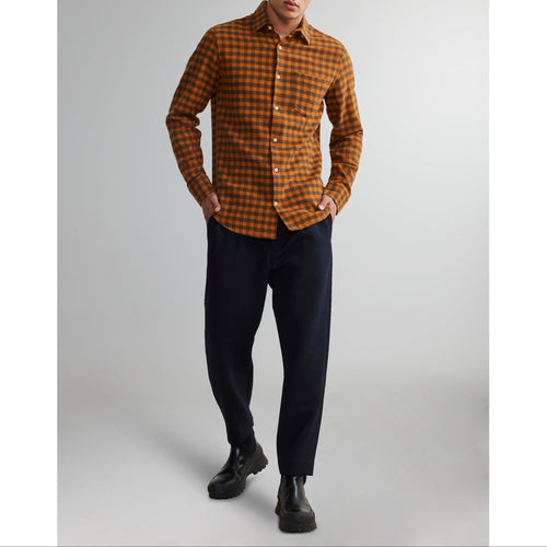 Errico Shirt - Orange Check