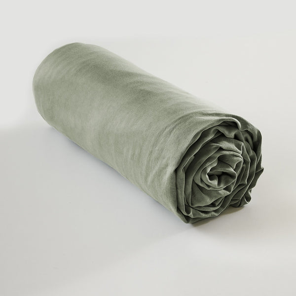 Lysandre - Drap Housse - Lyocell Uni - Thym
