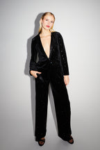 The Cosmic Velvet Debbie Pants