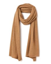 Sasha Cashmere Scarf - Camel - Mixed