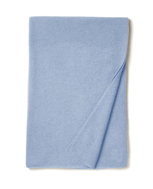 Echarpe Cachemire Sasha - Bleu Glacier - Mixte