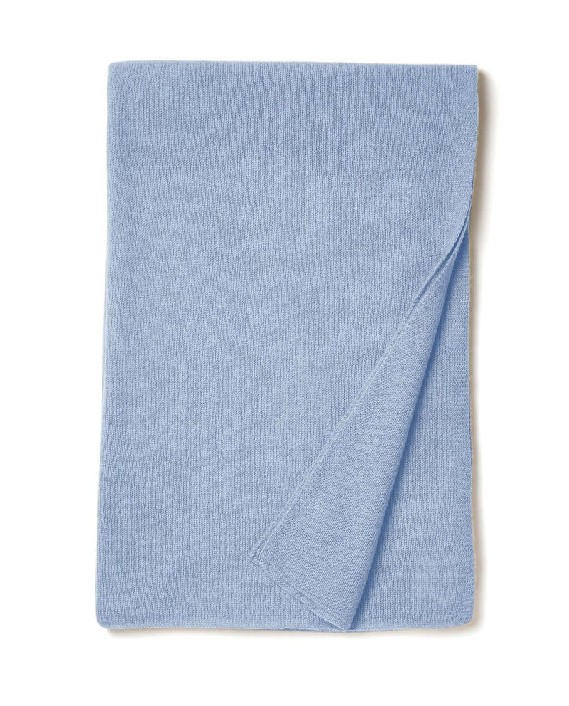 Echarpe Cachemire Sasha - Bleu Glacier - Mixte