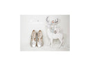 Girls' Alma Buckle Durable Mary Jane Shoes - Silver Leather - Girls