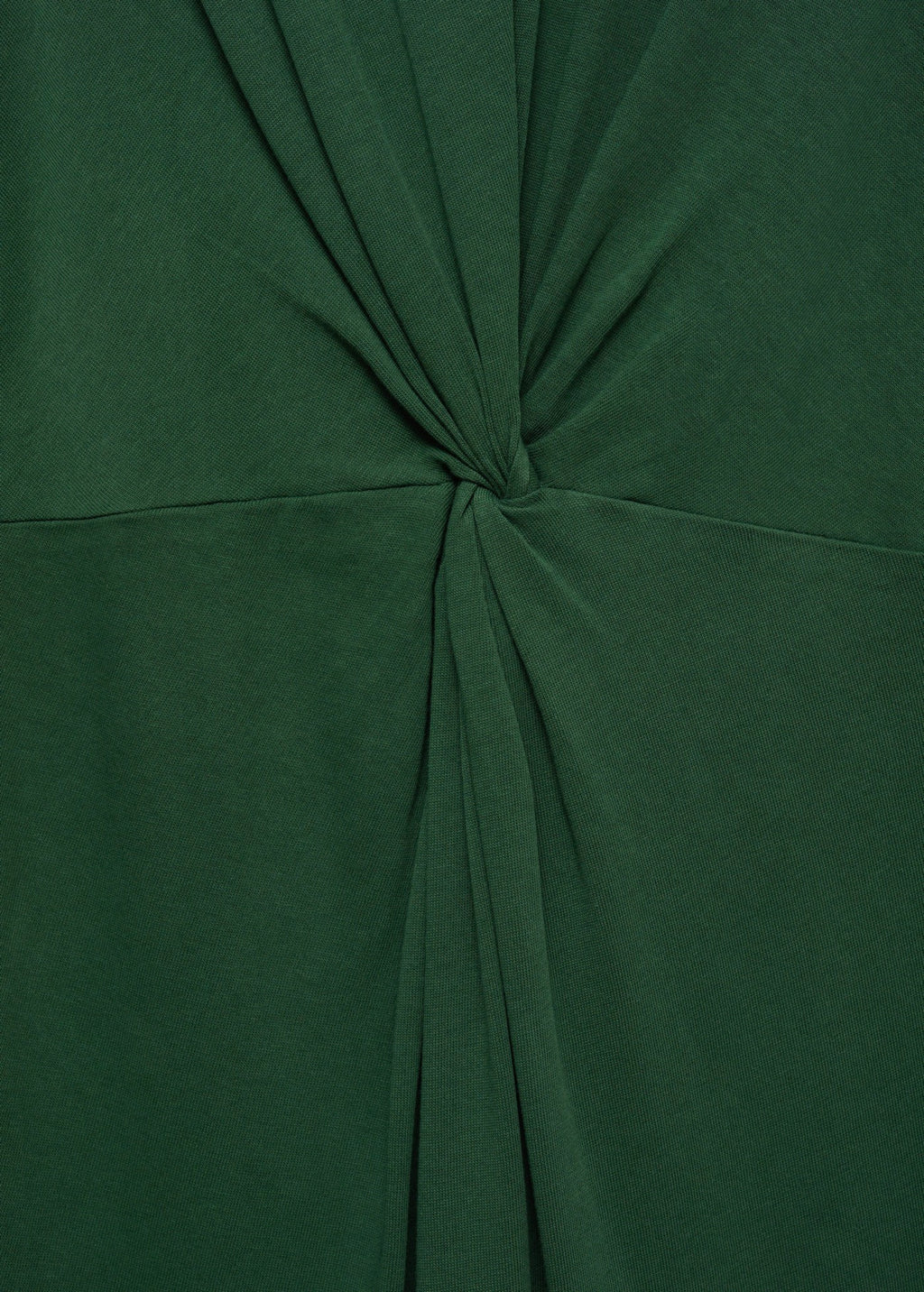 Robe Midi Détail Drapé