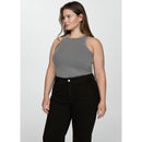 Jean Style Jupe-Culotte Catherin Taille Haute - Black Denim