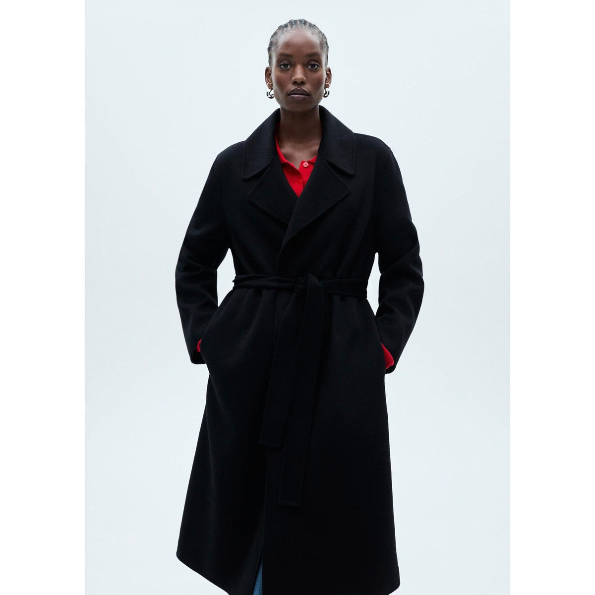 Handmade Coat with Belt