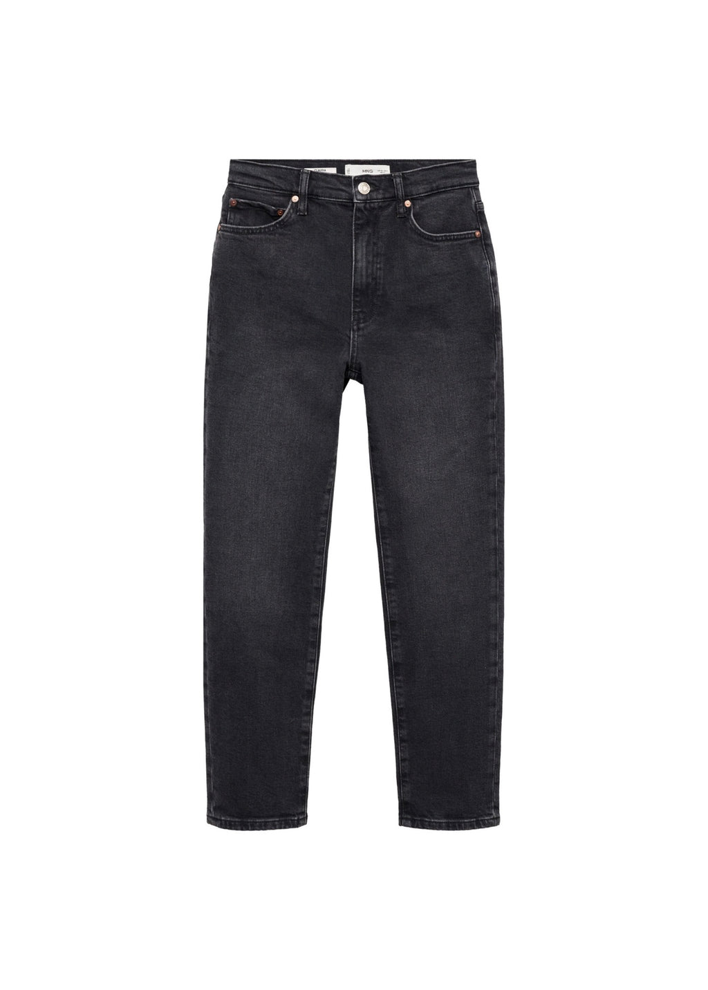 Vaqueros Claudia Slim Crop - Black Denim