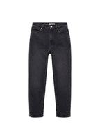 Vaqueros Claudia Slim Crop - Black Denim