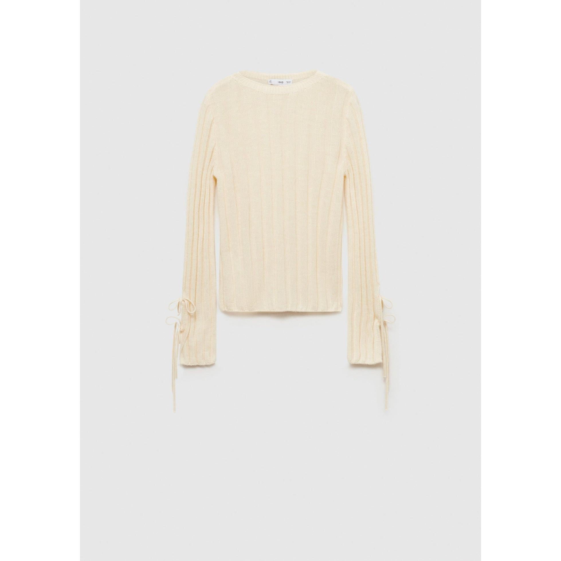 Ribbed Pull-Over - Ecru