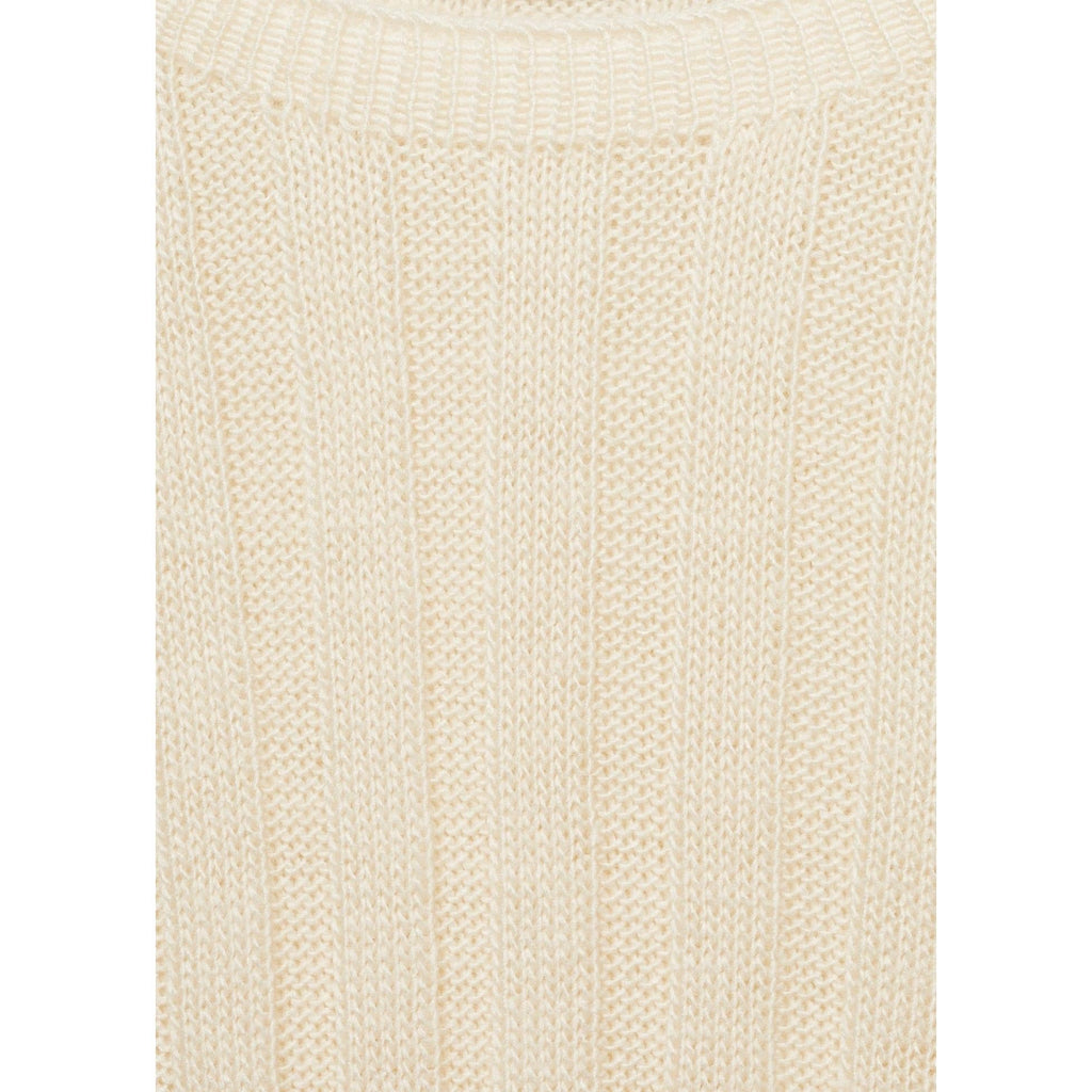 Ribbed Pull-Over - Ecru
