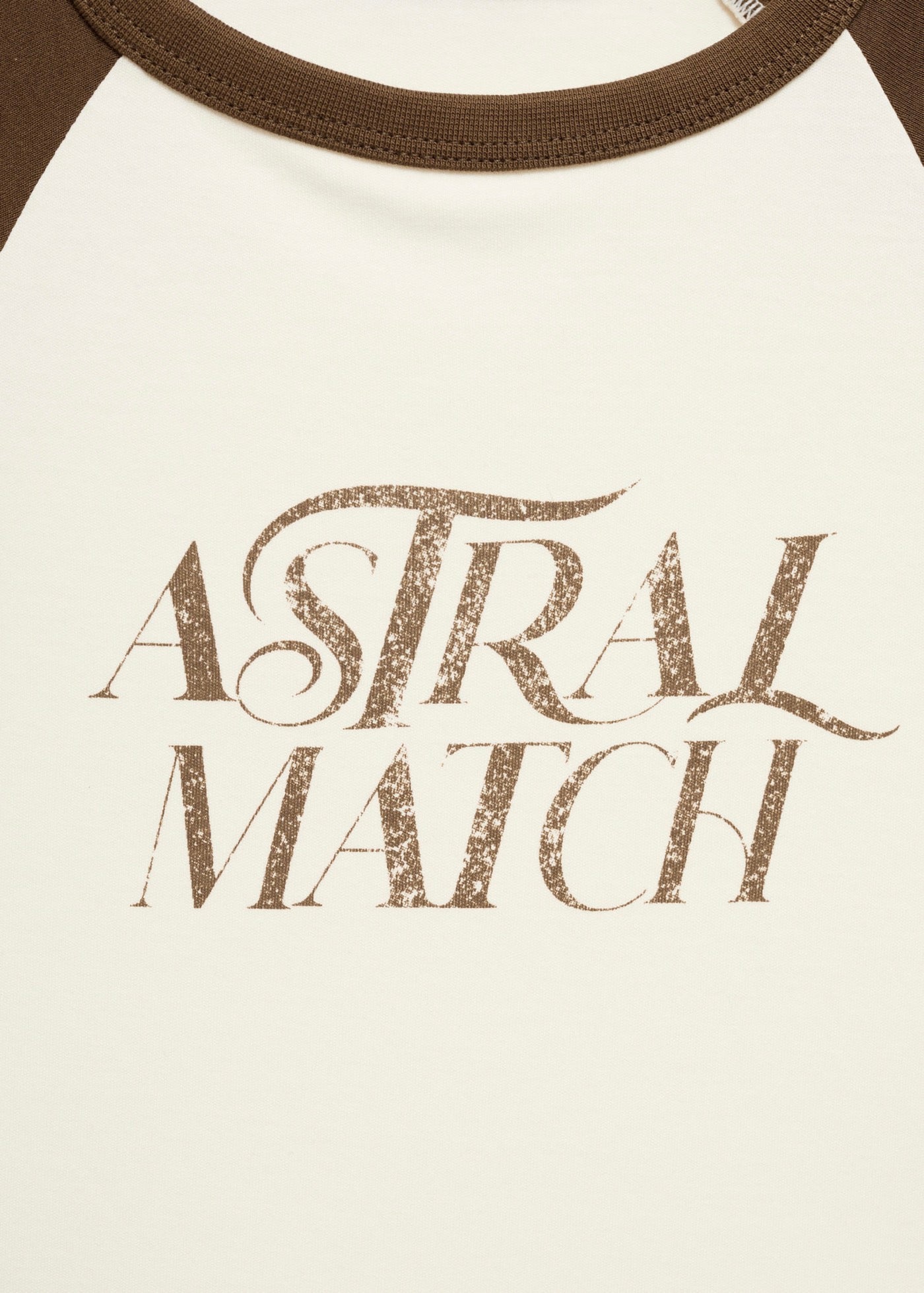 T-Shirt Coton Imprimé - Brown