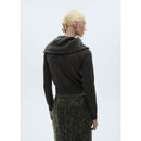 Turtleneck Zipper Sweater - Charcoal