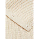 Pull-Over Boutons Col Cheminée - Ecru