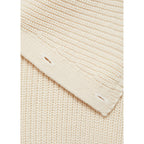Jersey con Botones Cuello Vuelto - Crudo