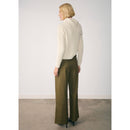 Pull-Over Boutons Col Cheminée - Ecru