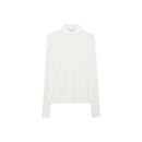 High Neck T-Shirt - White
