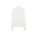 T-Shirt À Col Montant - White