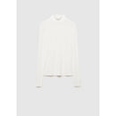 T-Shirt À Col Montant - White